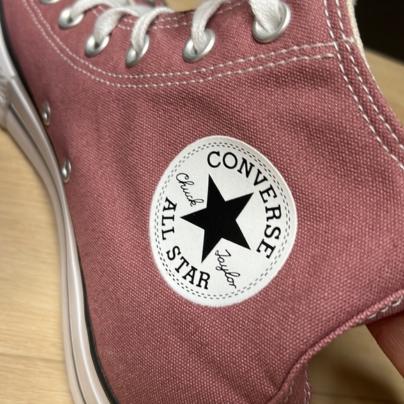 Converse Chuck Taylor All Star Lift Saddle High Top Platform Shoes, SIZE 9 US - Picture 8 of 10